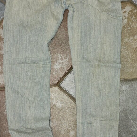 Vintage Playboy Bunny Light Wash Jeans – Size 7/8 (27) – Y2K Style - Picture 2 of 10